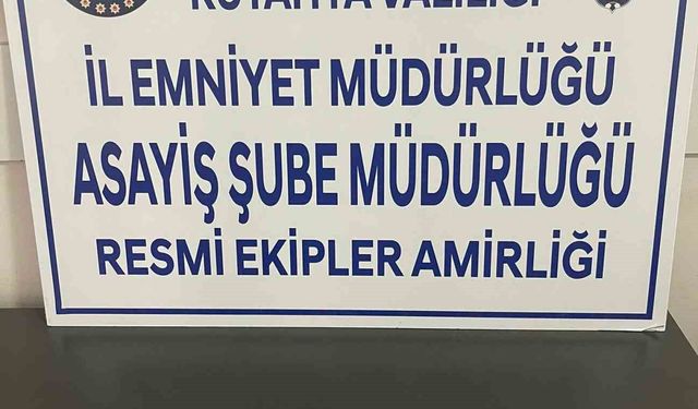 Kütahya’da cezaevi firarisi yakalandı, üzerinde ruhsatsız tabanca ele geçirildi