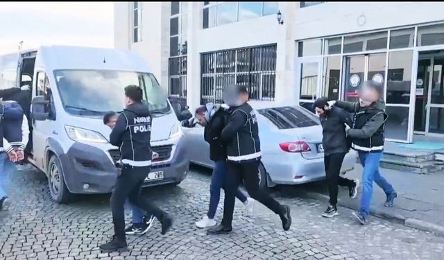 Kütahya’da uyuşturucu operasyonu: 5 şüpheli tutuklandı