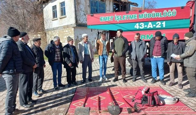 Orman yangınlarına karşı köy eğitimleri devam ediyor