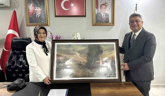 Rektör Kızıltoprak’tan AK Parti Kütahya İl Başkanı Erenler’e tebrik ziyareti