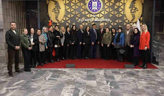 Sosyal Yardım ve Kültür Vakfı’ndan Başkan Kahveci’ye ziyaret