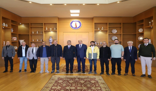 DPÜ Rektörü Prof.Dr.Süleyman Kızıltoprak " Gazeteciler toplumun nabzını tutuyor"
