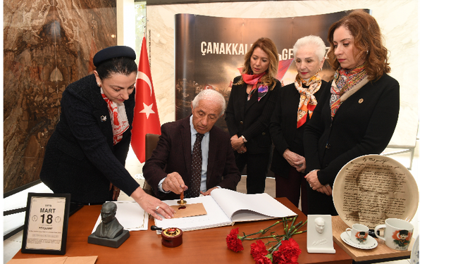 ÇANAKKALE ŞEHİTLERİNE KÜTAHYA PORSELEN’DEN  ANLAMLI ANMA TÖRENİ