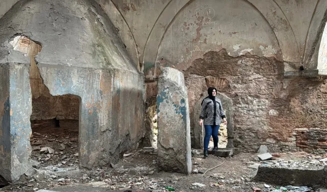 Mübadele’nin sessiz tanığı  130 Yıllık Hamam Harabeye Teslim