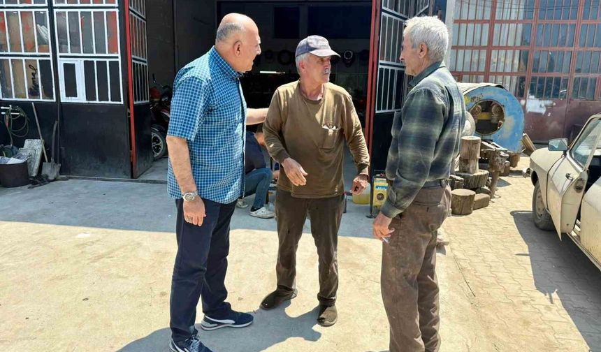 Başkan Demirtaş, sanayi esnafıyla buluştu