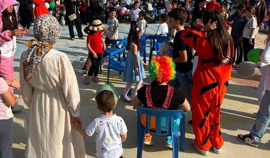 Altıntaş'ta 'Çocuk Şenliğine yoğun ilgi