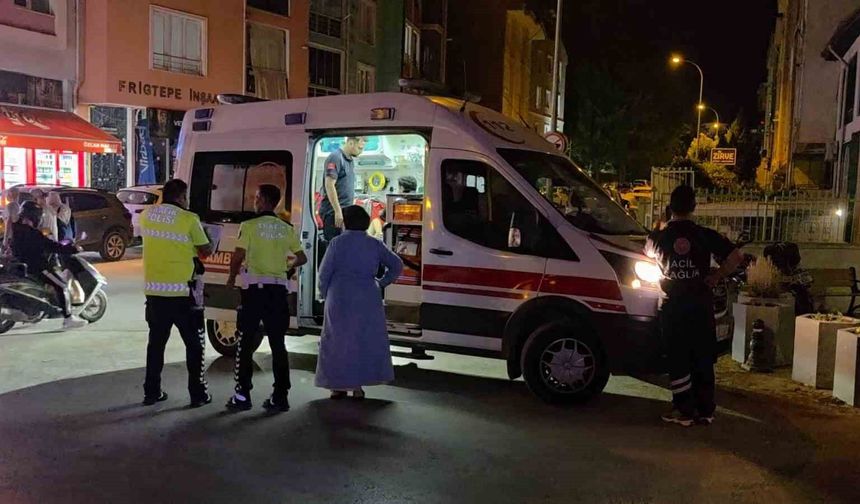 Kütahya'da iki motosiklet çarpıştı: 1 yaralı