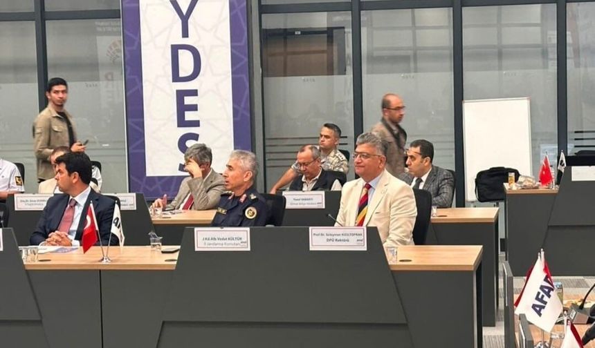 DPÜ Rektörü Kızıltoprak: 'Kütahya'nın afetlere karşı daha dirençli bir şehir olması için çalışacağız'