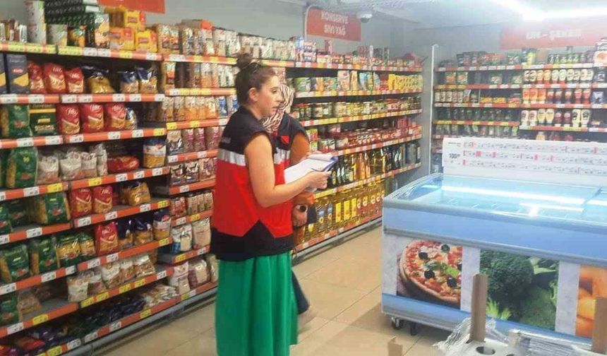 Gediz'de gıda işletmelerine denetim