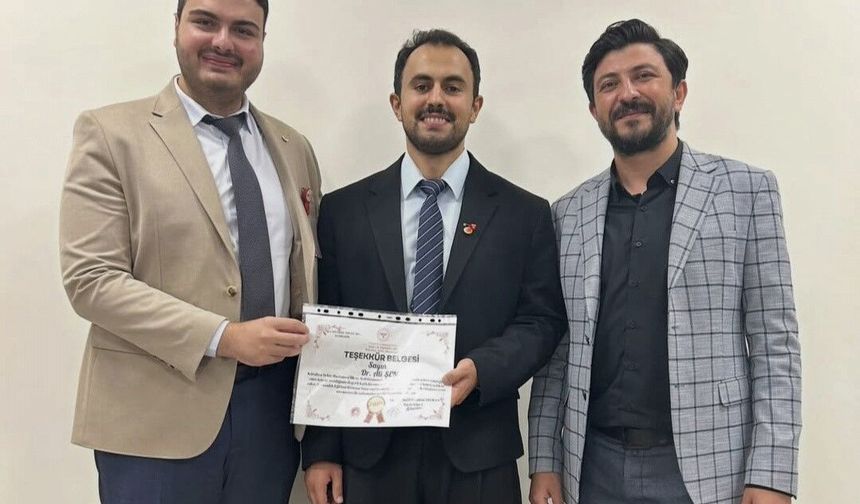 Kütahya Şehir Hastanesinde Dr. Ali Şen uzmanlık eğitimini tamamladı