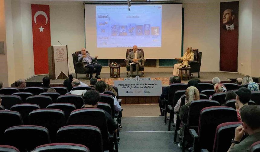 Kütahya'da 'Malazgirt'ten Büyük Taarruz'a: Bir Zaferden Bir Zafer'e' konferansı
