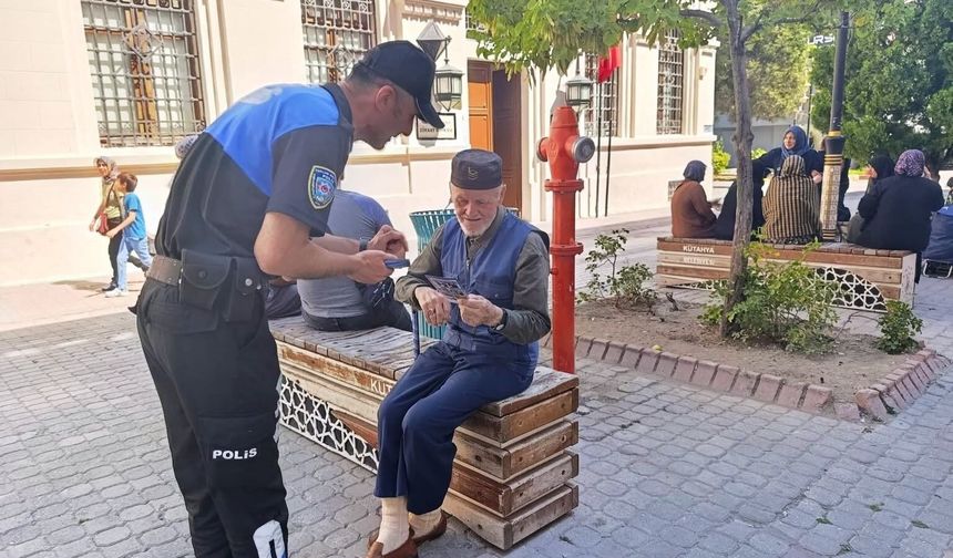 Kütahya'da Toplum Destekli Polislerden dolandırıcılık ve hırsızlık uyarısı