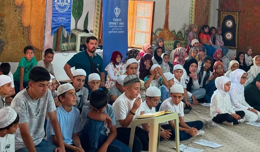 Şaphane'de Yaz Kur'an kursları kapanış programı düzenlendi