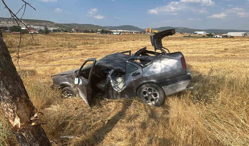 Tavşanlı'da trafik kazası 1 yaralı
