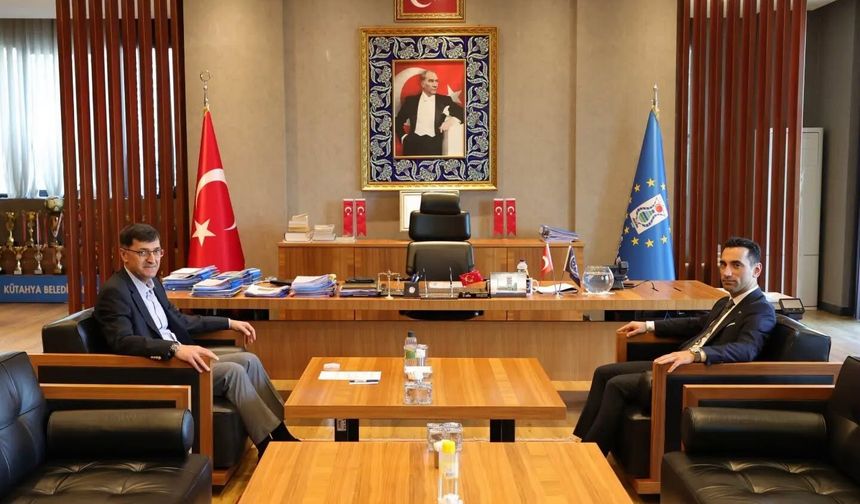 Başsavcı Kılıç ile Başkan Kahveci bir araya geldi