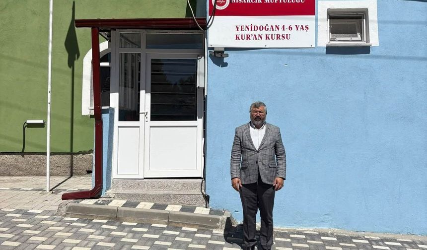 Hisarcık'ta Kur'an kurslarında yeni dönem hazırlığı