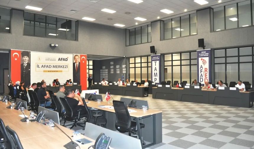 Kütahya'nın 2027-2031 İl Risk Azaltma Planı Çalıştayı başladı