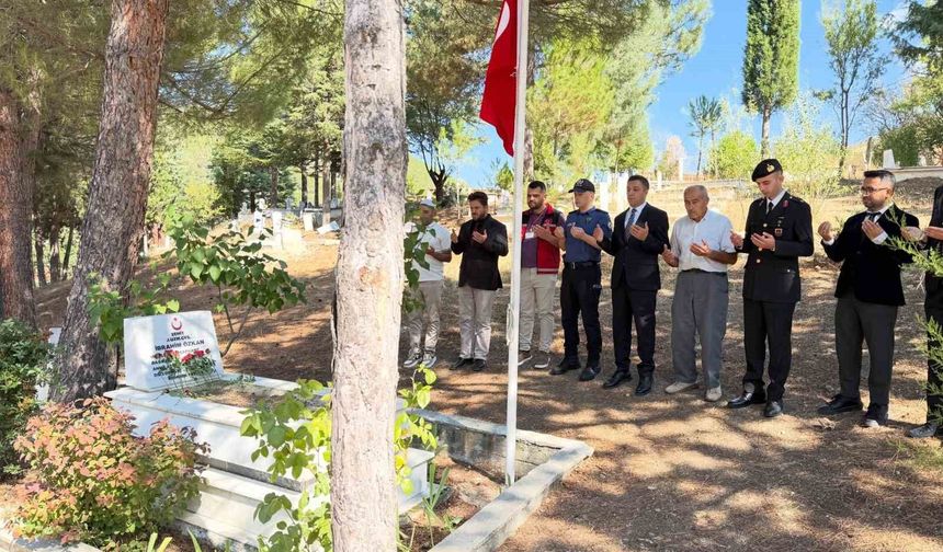 Şaphane'de Şehit İbrahim Özkan, şehadet yıl dönümünde anıldı
