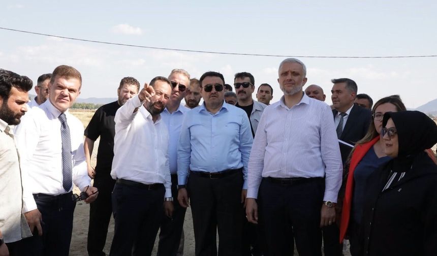Simav Jeotermal Sera OSB'de çalışmalar hızla ilerliyor