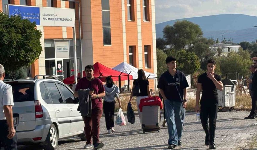 Tavşanlı'da üniversite heyecanı başladı