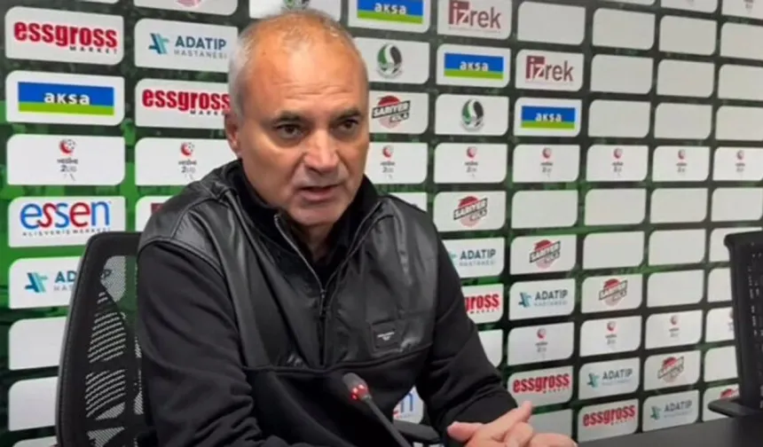 Kütahyaspor’da Erkan Sözeri’den istifa açıklaması “Çare benim gitmemse gideceğim”