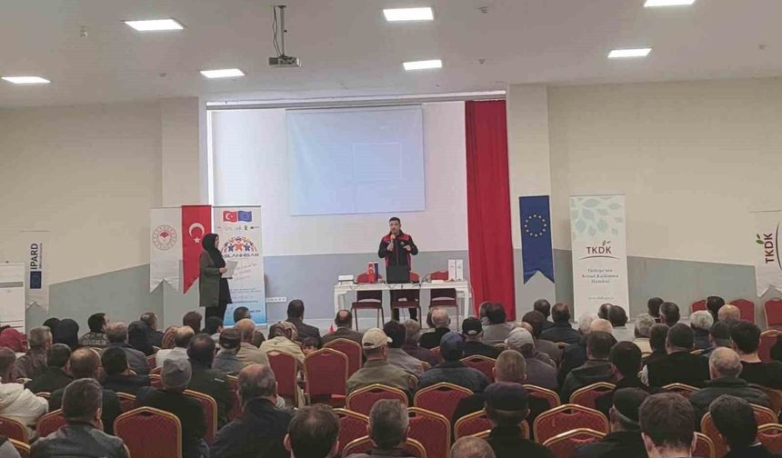 Çavdarhisar'da kırsal kalkınma hibeleri anlatıldı