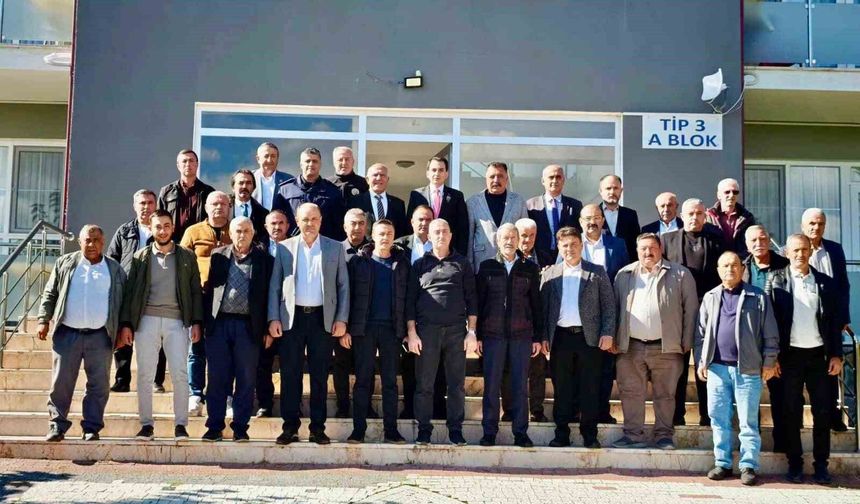 Hisarcık'ta Muhtarlar Günü kutlandı
