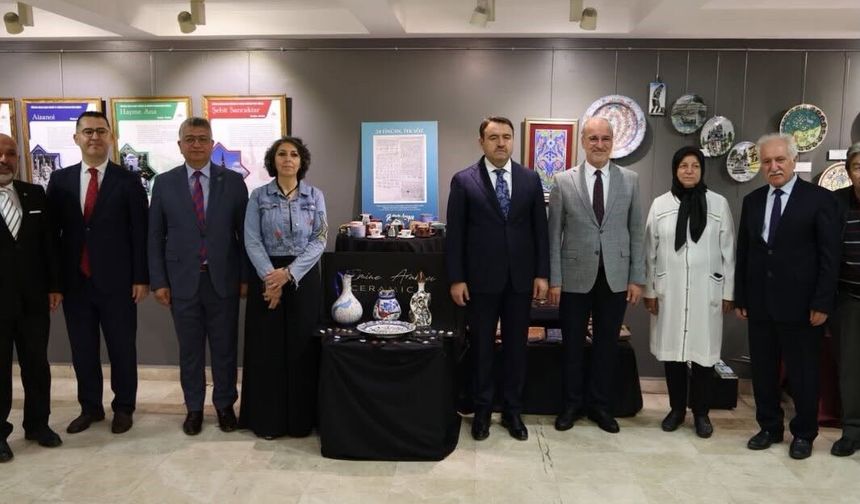Kütahya'nın kültürel mirası Eskişehir'de sergilendi