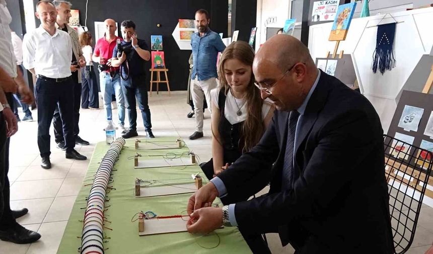 Tavşanlı’da eğlence ve sanatın buluştuğu ’BİLSEM FEST’24’ açıldı