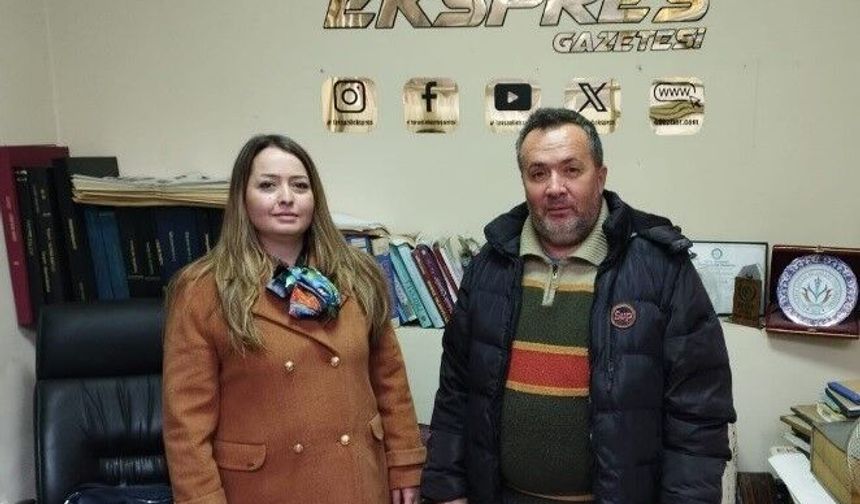 AK Parti İl Yönetim Kurulu Üyesi Hediye Irmak Tavşanlı’da gazeteciliğin önemine dikkat çekti