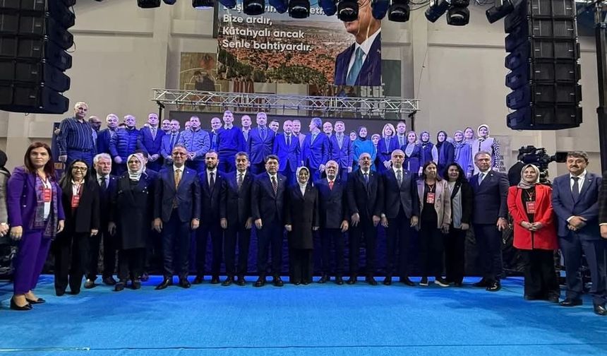 Kütahya AK Parti’de yeni il başkanı Ceyda Çetin Erenler