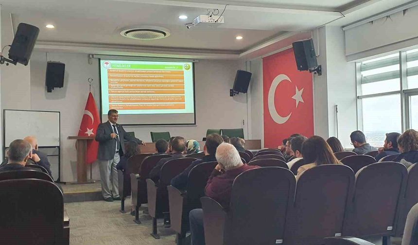 Kütahya OBM’de, “Yenilikler ve Ortak Hassasiyet” konulu seminer