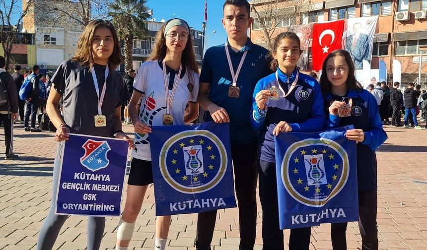 Kütahyalı sporcular Türkiye Şampiyonası’nda zirvede
