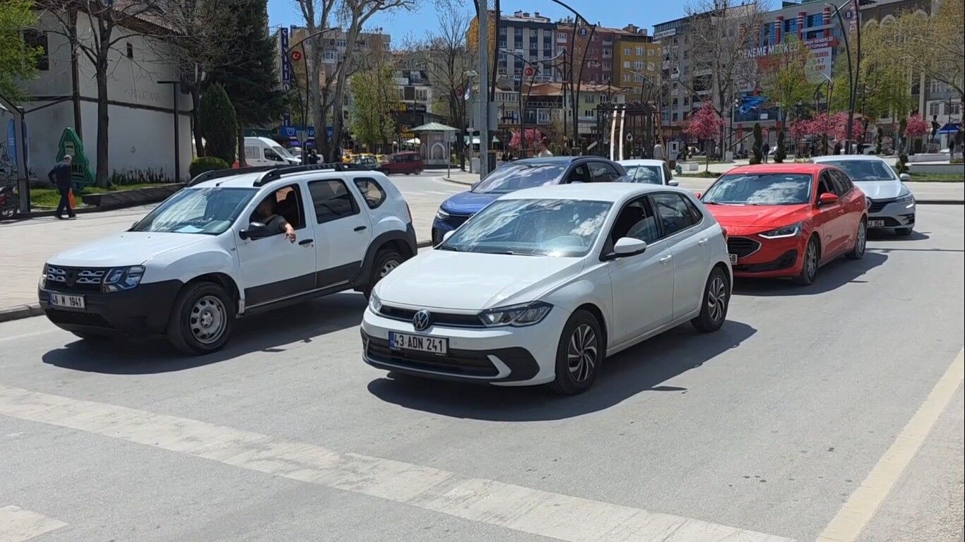 Kütahya'da trafikteki araç sayısı 294 bini geçti