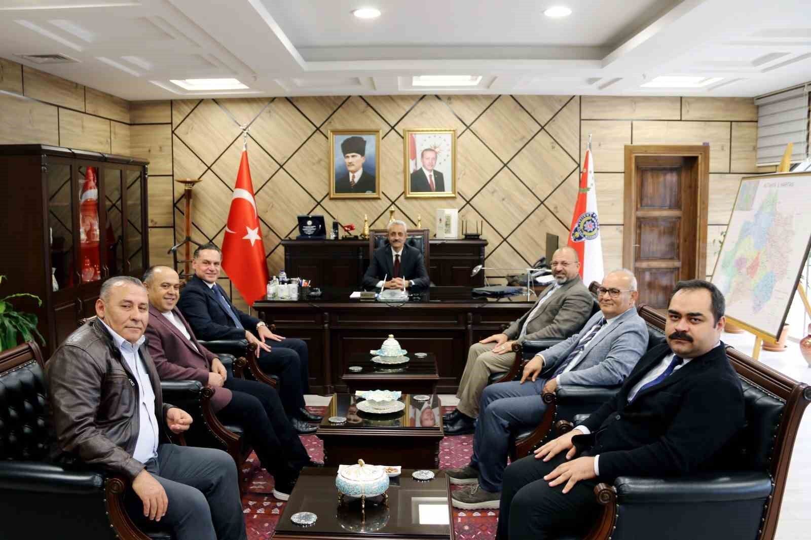 Kütahya OSB'den İl Emniyet Müdürü Tandoğan'a ziyaret